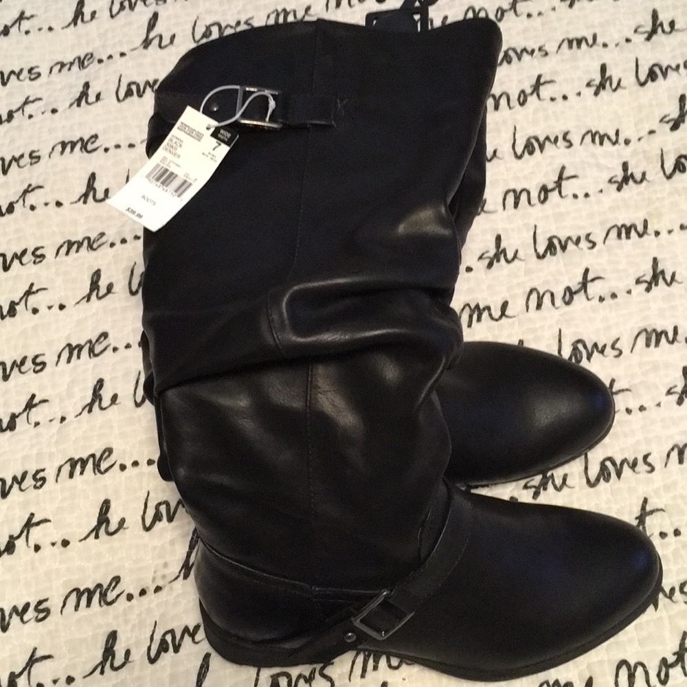 New Black Boots